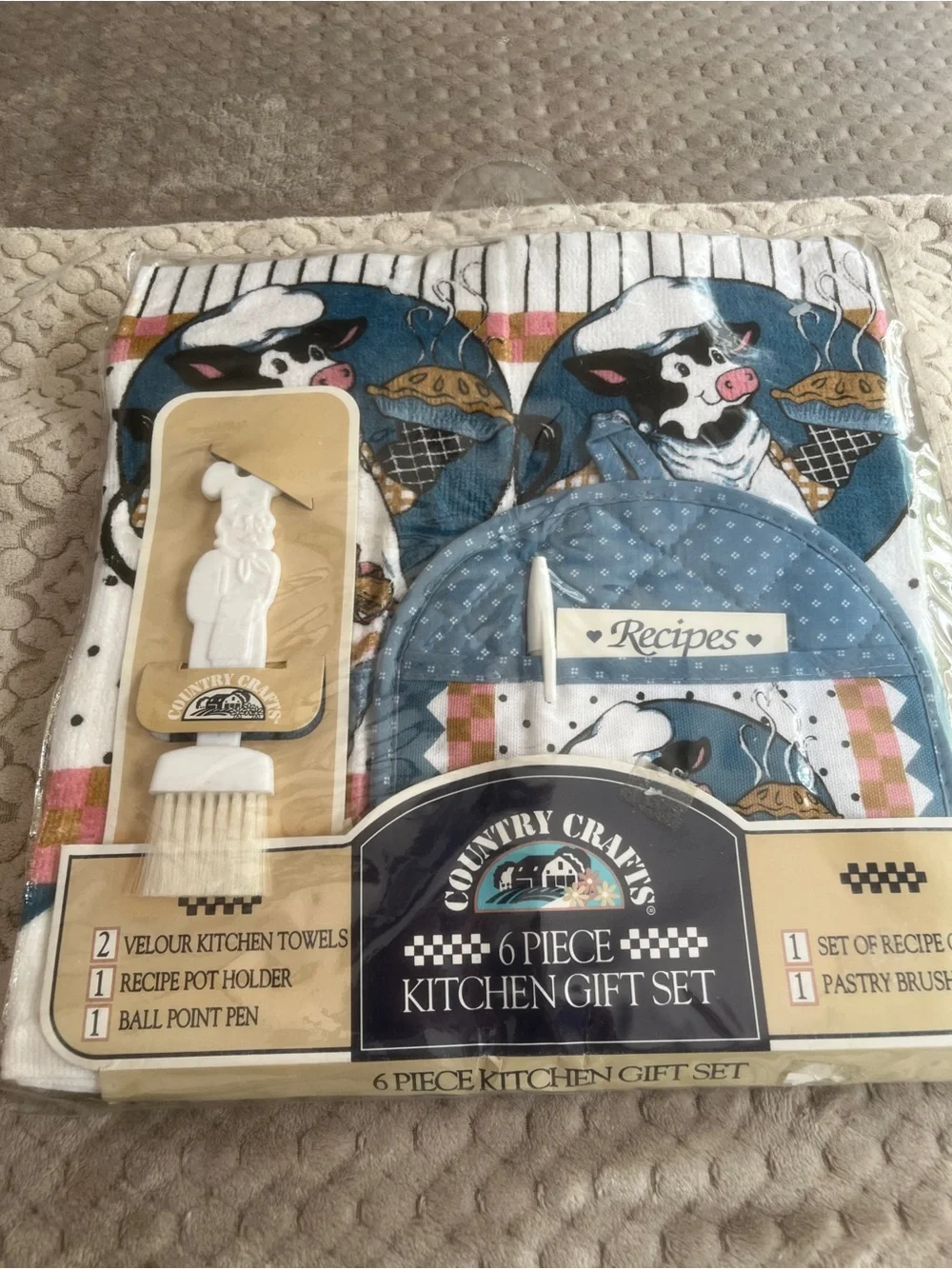 Country Crafts farmhouse cow